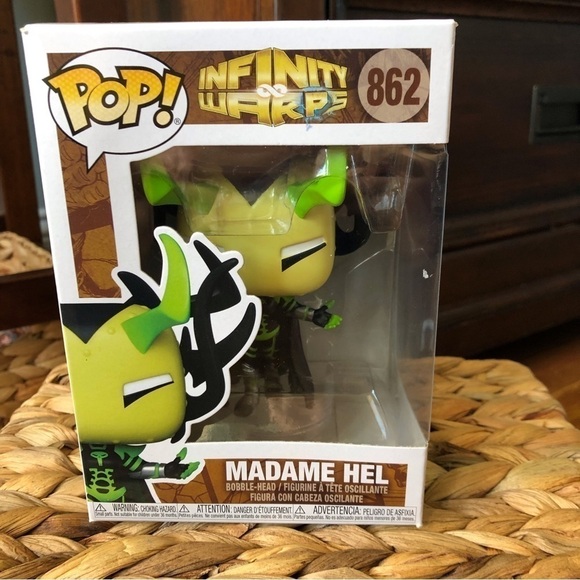 Funko Pop Marvel's Infinity Warps Madame Hel #862 - Picture 1 of 5
